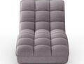 Sezlong living ELTAP, LOR-04PAO, Loren, 170x85x85 cm, poliester, gri
