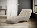 Sezlong living ELTAP, LOR-18CAL, Loren, 170x85x85 cm, poliester, bej deschis