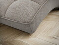 Sezlong living ELTAP, LOR-18ROY, Loren, 170x85x85 cm, poliester, bej inchis