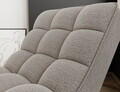 Sezlong living ELTAP, LOR-18ROY, Loren, 170x85x85 cm, poliester, bej inchis