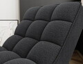 Sezlong living ELTAP, LOR-05ROY, Loren, 170x85x85 cm, poliester, gri inchis