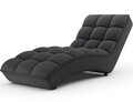 Sezlong living ELTAP, LOR-05ROY, Loren, 170x85x85 cm, poliester, gri inchis