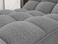 Sezlong living ELTAP, LOR-04ROY, Loren, 170x85x85 cm, poliester, gri deschis