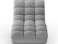 Sezlong living ELTAP, LOR-04ROY, Loren, 170x85x85 cm, poliester, gri deschis