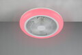 Plafoniera cu ventilator Holmsund, RL, 46x14 cm, 20W/6W, 1x SMD/1x LED, plastic, alb