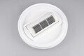 Plafoniera cu ventilator Kurula, RL, 48x11 cm, 37W, 1x SMD, plastic, alb