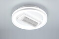 Plafoniera cu ventilator Kurula, RL, 48x11 cm, 37W, 1x SMD, plastic, alb