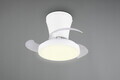 Plafoniera cu ventilator Moss, RL, 22x18 cm, 13W, 1x SMD, metal/plastic, alb