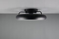 Plafoniera cu ventilator Muonio, RL, 40x13 cm, 20W, 1x SMD, metal, negru mat
