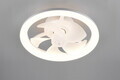 Plafoniera cu ventilator Pajala, RL, 40x15 cm, 22W, 1x SMD, plastic, alb mat