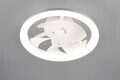 Plafoniera cu ventilator Pajala, RL, 40x15 cm, 22W, 1x SMD, plastic, alb mat