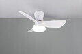 Plafoniera cu ventilator Randers, RL, 76x26 cm, 20W, 1x SMD, plastic/metal, alb mat
