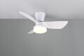 Plafoniera cu ventilator Randers, RL, 76x26 cm, 20W, 1x SMD, plastic/metal, alb mat
