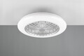 Plafoniera cu ventilator Stralsund, RL, 49x15 cm, 30W, 1x SMD, plastic, alb/titaniu