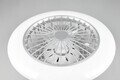 Plafoniera cu ventilator Stralsund, RL, 49x15 cm, 30W, 1x SMD, plastic, alb/titaniu