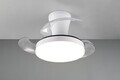 Plafoniera cu ventilator Tampere, RL, 30x22 cm, 24W, 1x SMD, metal/plastic, alb