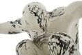 Statueta / figurina decorativa, Mauro Ferretti, Gymnast Sculpture, 50x16x34 cm, polirasina, alb/negru
