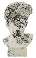 Statueta / figurina decorativa, Mauro Ferretti, Head-Shaped, 18x16x30 cm, polirasina, alb/negru