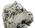 Statueta / figurina decorativa, Mauro Ferretti, Bust, 17x14x28 cm, polirasina, alb/negru