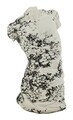 Statueta / figurina decorativa, Mauro Ferretti, Bust, 17x14x28 cm, polirasina, alb/negru