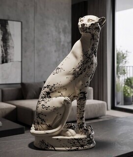 Alb;Negru, Leopard