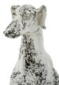 Statueta / figurina decorativa, Mauro Ferretti, Dog Shaped, 42.5x25.5x78 cm, polirasina, alb/negru