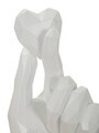 Statueta / figurina decorativa, Mauro Ferretti, Hand With Crossed Fingers, 9x5.8x22.1 cm, polirasina, alb