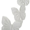 Statueta / figurina decorativa, Mauro Ferretti, Butterfly, 12x6x26 cm, polirasina, alb