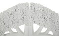 Opritor de carti 2 piese, Mauro Ferretti, Tree-Shaped, 23.5x8x18 cm, polirasina, alb