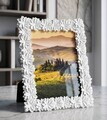 Rama foto, Mauro Ferretti, Romantic Floral, 10x15 cm, polirasina, alb