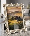 Rama foto, Mauro Ferretti, Shabby Chic Floral, 20x25 cm, polirasina, crem