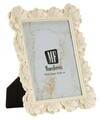 Rama foto, Mauro Ferretti, Shabby Chic Floral, 15x20 cm, polirasina, crem
