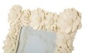 Rama foto, Mauro Ferretti, Embossed Flowers, 15x20 cm, polirasina, crem