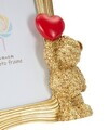 Rama foto, Mauro Ferretti, Teddy Bear, 10x15 cm, polirasina, auriu