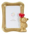 Rama foto, Mauro Ferretti, Teddy Bear, 10x15 cm, polirasina, auriu