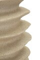 Vaza decorativa, Mauro Ferretti, Japandi Style, 25.5x35.5 cm, polirasina, nisip