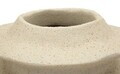 Vaza decorativa, Mauro Ferretti, Japandi Style, 25.5x35.5 cm, polirasina, nisip