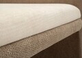Bancheta, Mauro Ferretti, Nordic Style, 124x51x53 cm, poliester/MDF, maro