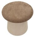 Masuta de cafea, Mauro Ferretti, Mushroom-Shaped, 59x55 cm, poliester/MDF, maro