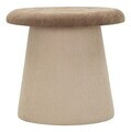 Masuta de cafea, Mauro Ferretti, Mushroom-Shaped, 59x55 cm, poliester/MDF, maro