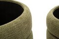 Set 2 taburete cu spatiu de depozitare, Mauro Ferretti, Nordic Style, 44x47 cm, poliester/MDF, verde