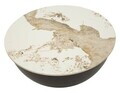 Masuta de cafea, Mauro Ferretti, Contemporary Glam, 73x47 cm, ceramica/metal, maro