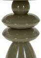Masuta de cafea, Mauro Ferretti, Seoul Green Glow, 45.5x49 cm, metal/MDF, verde/maro