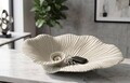 Bol decorativ, Mauro Ferretti, Petal, 39x24x8.5 cm, polirasina, nisip