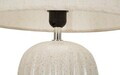 Lampa de masa, Mauro Ferretti, Japandi, 31.5x53 cm, ceramica/fier, nisip/piersica