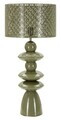 Lampa de masa, Mauro Ferretti, Seoul Green Glow, 33x71 cm, metal, verde
