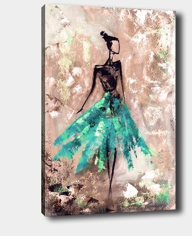 Tablou decorativ Philipa, Tablo center, 40x60 cm, canvas, multicolor