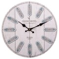 Ceas de perete Paris, Creaciones Meng, 34 cm, MDF