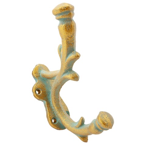 Cuier Creaciones Meng, 15x10.5 cm, fier, bronz