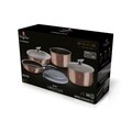 Set oale si tigai, 9 piese, Berlinger, Rose Gold Collection, aluminiu turnat